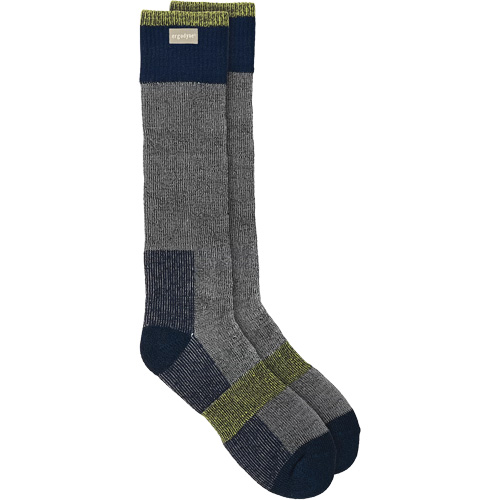 Ergodyne 41506 Chaussettes N-Ferno Freezer, Unisexe, Moyen/Petit, Bleu marin, M&eacute;lange de laine