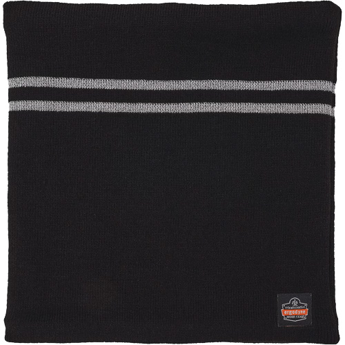 Ergodyne 16959 Cache-cou r&eacute;fl&eacute;chissant pour l'hiver N-Ferno, Noir, Acrylique