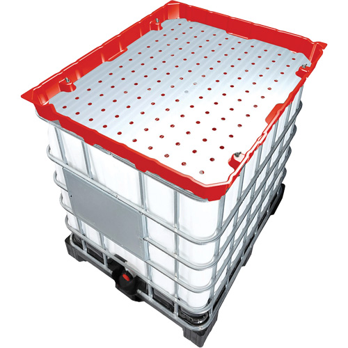 Denios K22-0183 Full 30 Gal. Red IBC Funnel Kit