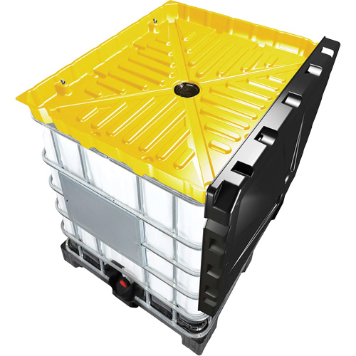 Denios K22-0193 Full 30 Gal. Yellow IBC Funnel Kit