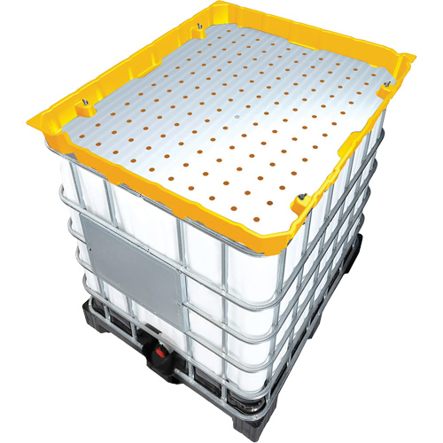 Denios K22-0193 Full 30 Gal. Yellow IBC Funnel Kit