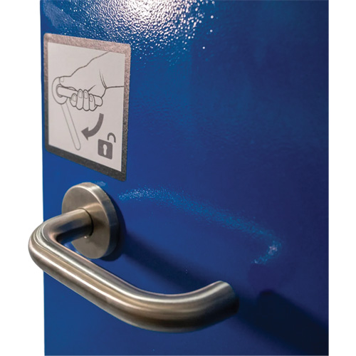 Denios M31-8200 Armoire dentreposage de batteries lithium-ion avec r&eacute;sistance au feu de 90 minutes