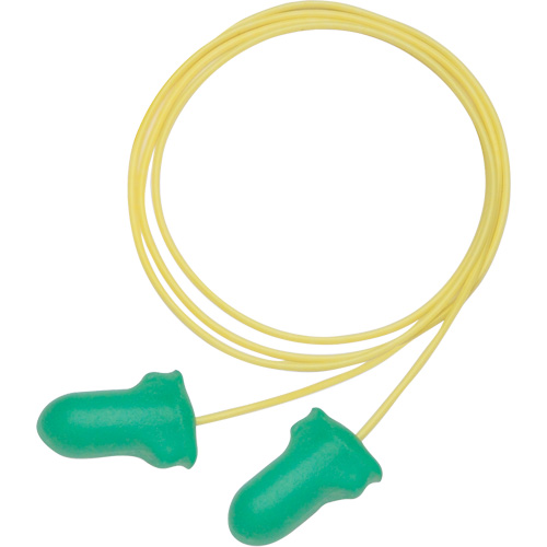 PIP Global Safety LPF-30 Howard Leight Maximum Lite Low-Pressure Foam Earplugs, Pair - Polybag, Corded