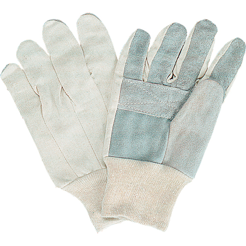 Zenith Safety Products SM572 Standard-Duty Work Gloves, Large, Split Cowhide Palm