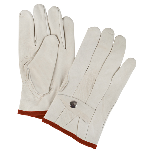 Zenith Safety Products SM588 Standard-Duty Ropers Gloves, Small, Grain Cowhide Palm