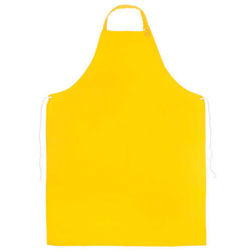  SM846 Tablier en PVC, PVC, Jaune, 35" la x 45" lo