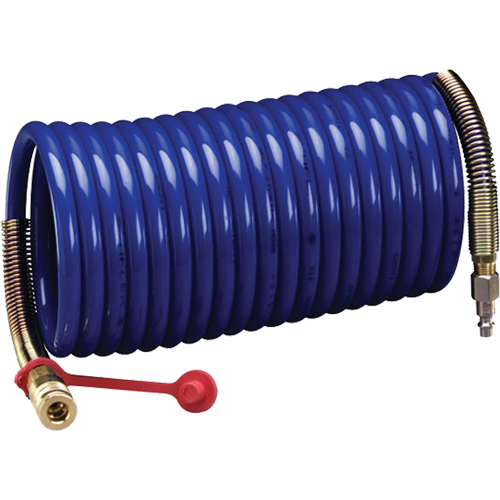 3M W-2929-50 3M Series Loose Fitting Facepieces with Supplied Air-SUPPLIED AIR HOSES, Coiled High Pressure, 50'