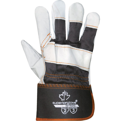 Superior Glove Works Ltd. 76YBDQ-XL Gants antisudation Endura, T-Grand, Paume en Cuir fleur de vache, Doublure en Coton