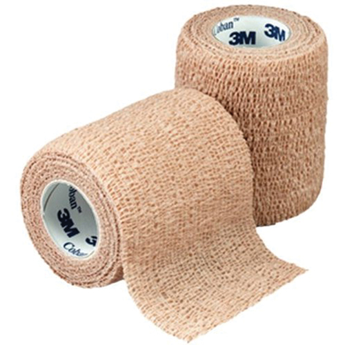 3M 3M1581 Bandage Coban, Couper au besoin lo x 1" la, Classe 1, Auto-adh&eacute;rent
