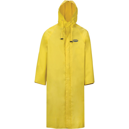  SAP014 V&ecirc;tements imperm&eacute;ables Hurricane ignifuges et r&eacute;sistants &agrave; l'huile, manteau de 48', 5T-Grand, Jaune