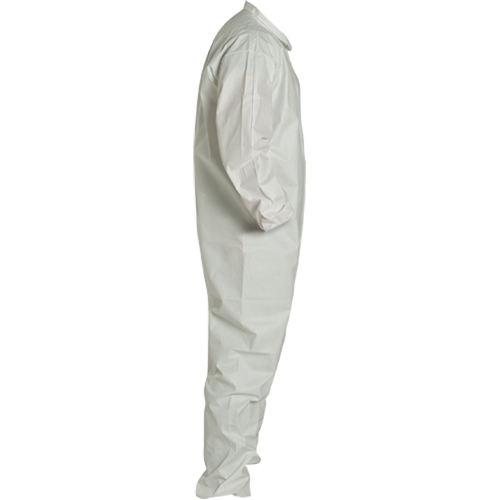 Dupont Personal Protection NG125S-LG ProShield&reg; 60 Coveralls, Large, White, Microporous