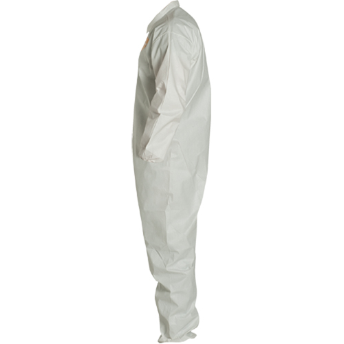 Dupont Personal Protection NG125S-LG ProShield&reg; 60 Coveralls, Large, White, Microporous