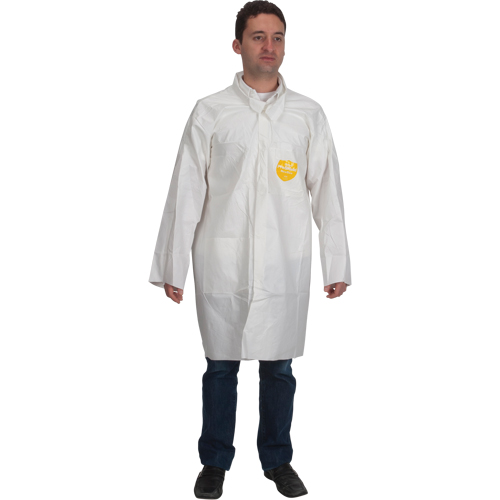 Dupont Personal Protection NG212S-MD Sarrau de laboratoire ProShield 60, Microporeux/Polypropyl&egrave;ne, Blanc, Moyen