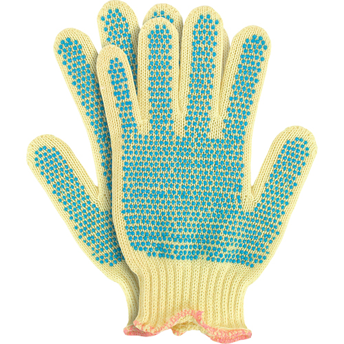 Jomac Canada 1811 Knit Gloves with Dots, 7/Small, 7 Gauge, PVC Coated, ANSI/ISEA 105 Level 2