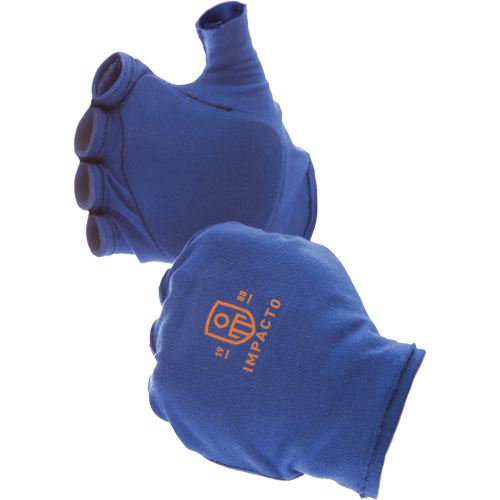 Impacto 501-00XL-L Doublures antichocs pour gants sans doigts, main gauche, 10/T-Grand, Paume en Synth&eacute;tique, Poignet &agrave; enfiler