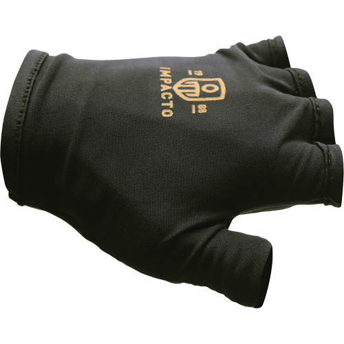 Impacto 501-10XL-L Gants antichocs sans doigts, main gauche, T-Grand, Paume en Cuir refendu, Poignet &agrave; enfiler
