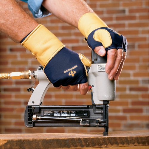 Impacto 704-20XL-R Gants de protection sup&eacute;rieure contre les impacts & les microtraumarismes r&eacute;p&eacute;t&eacute;s, main droite, Taille T-Grand, Paume Cuir fleur