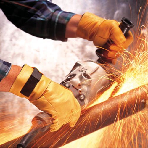 Impacto BG750-XL Gants antivibrations Air Glove, Taille T-Grand, Paume Cuir fleur