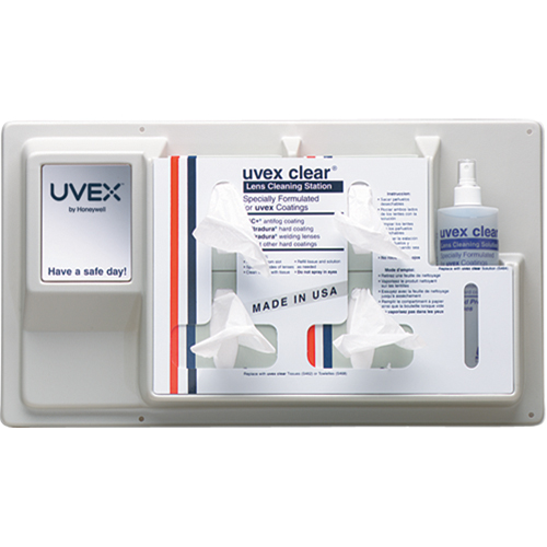UVEX BY HONEYWELL Uvex Clear® Lens CleaningStation SR366 (S461) Shop Lens Cleaning Station