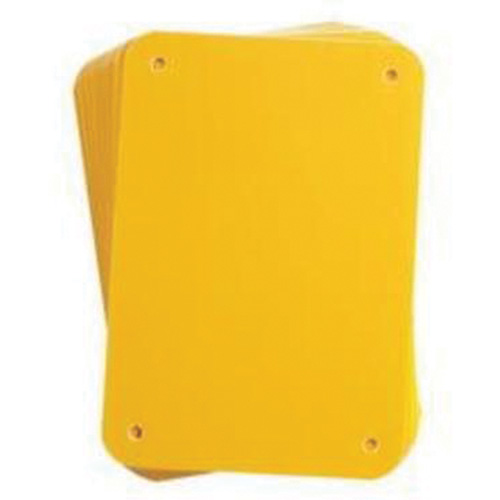 Brady 13621 Facility Sign, 4-1/4" x 6-1/4", Polystyrene