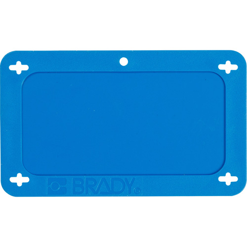 Brady 41926 &eacute;tiquette vierge pour vanne, Plastique, 3-3/4" la x 2-1/4" h