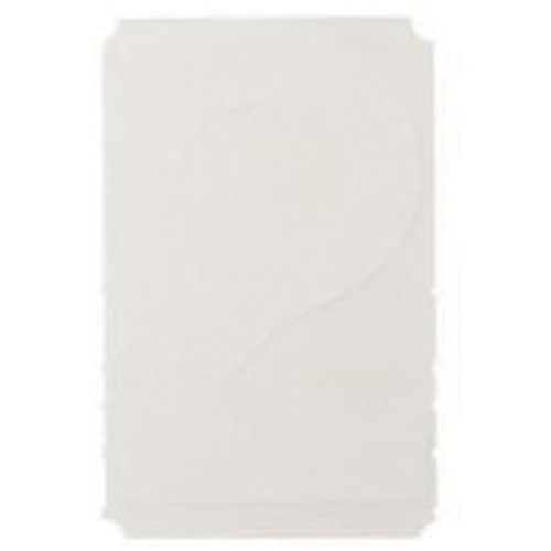 Brady 5080P-2 Quick-Align&reg; Individual Gothic Number and Letter Labels, 2, 2" H, White
