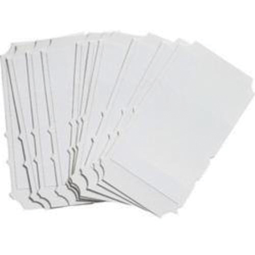 Brady 5130P-L &eacute;tiquettes de lettres et chiffres gothiques individuels Quick-Align, L, 3" h, Blanc