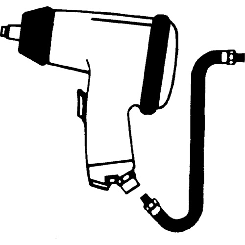 Topring 62.522 BOYAU AMORTISSEUR 1/4",18" LONG