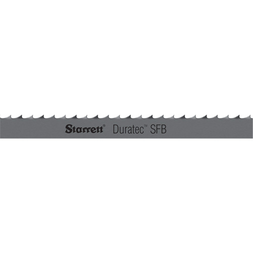 Starrett 91340-12-10 Lame de scie &agrave; ruban SFB Duratec, Bim&eacute;tal, 144" lo x 1/2" la x &eacute;paisseur 0,025", 4 dents par pouce