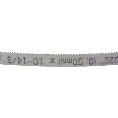 Starrett BM1014 Univerz Portable Band Saw Blade, Bi-Metal, 44-7/8" L x 1/2" W x 0.020" Thick, 10-14 TPI