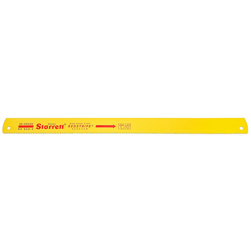 Starrett RS850-4 Lames pour scie &agrave; m&eacute;taux motoris&eacute;e Restripe, Acier rapide, 34" lo