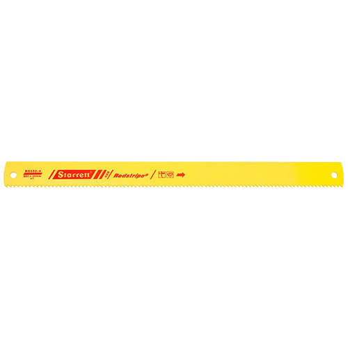 Starrett RS550-4 Restripe&reg; Power Hacksaw Blade, High Speed Steel, 22" L