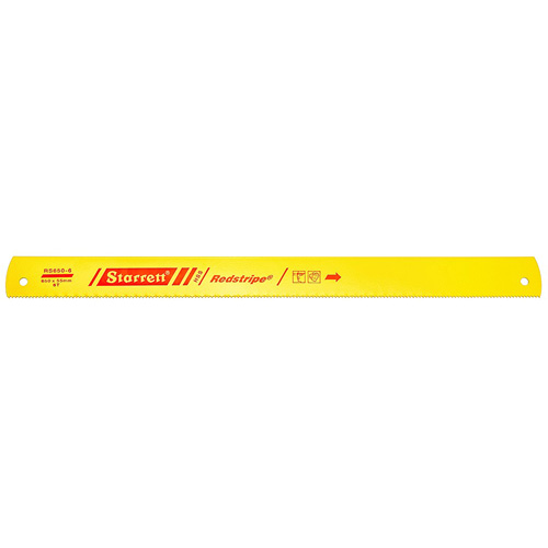 Starrett RS650-6 Restripe&reg; Power Hacksaw Blade, High Speed Steel, 26" L
