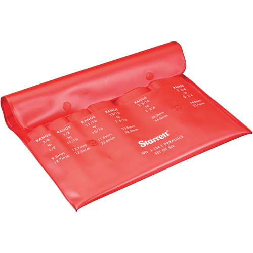 Starrett S154LZZ Plastic case for Adjustable Parallel Set of 6 (Case Only)