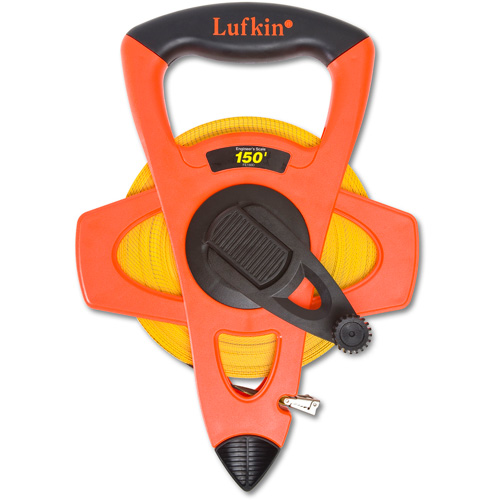 Lufkin By Crescent FE150D Engineer's Fiberglass Tape Measure, 150'