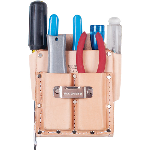 Kuny's 700 Multi-Tool Pouch, Multiple Tool Holder, Leather, 5 Pockets