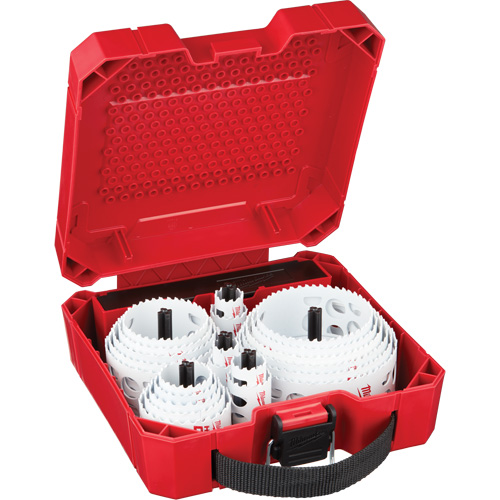 Milwaukee 49-22-4185 Hole Dozer All Purpose Professional Hole Saw Kit, 28 Pieces
