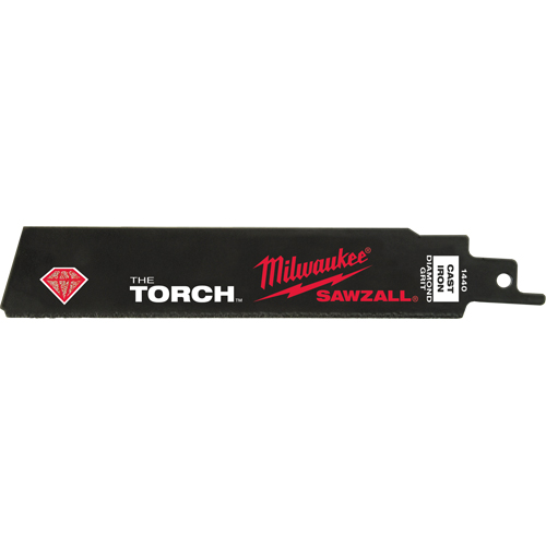 Milwaukee 48-00-1450 Lames de gr&egrave;s The Torch Sawzall, Losange, 9" lo x 1" la