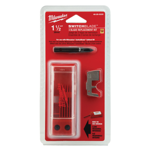 Milwaukee 48-25-5225 Forets autoaliment&eacute;s Switchblade - Lames de rechange