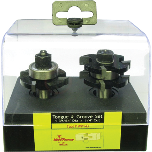 Dimar WP143 4-Flute, Tongue &amp Groove Sets