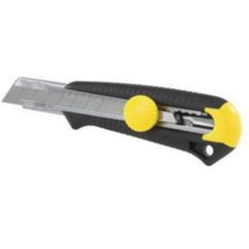 Stanley Tools 10-418 Couteau &agrave; lame cassable Dynagrip, 18 mm, Acier, Prise en Plastique