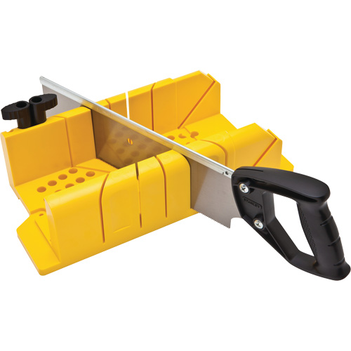 Stanley Tools 20-600L Boîte &agrave; onglets de serrage avec scie