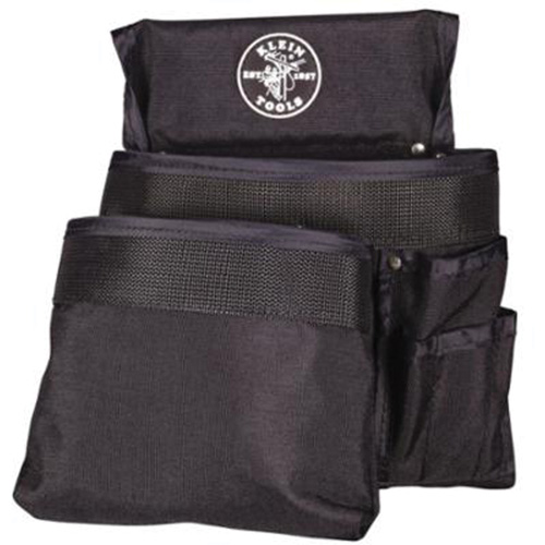 Klein Tools 5701 Pochette &agrave; outils &agrave; 8 poches s&eacute;rie PowerLine, 1000 Denier Cordura&reg;, Noir