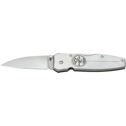 Klein Tools 44000 Lightweight Knife with Drop Point Blade, 2-1/4" Blade, Stainless Steel Blade, Aluminum Handle