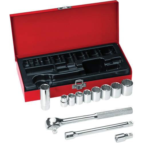 Klein Tools 65504 3/8" Drive Socket Wrench Set