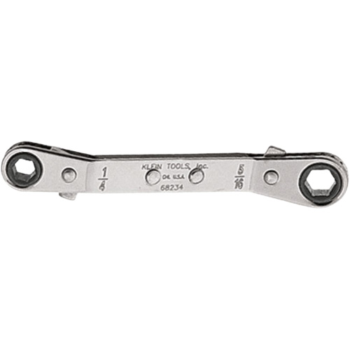 Klein Tools 68234 Reversible Ratcheting Offset Box Wrench