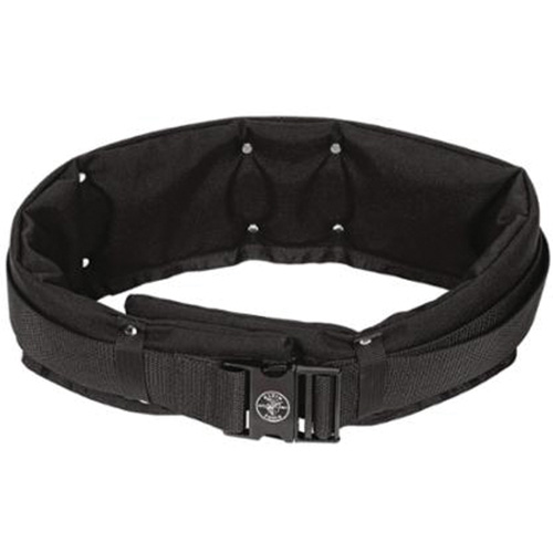 Klein Tools 5704L Grande ceinture &agrave; outils rembourr&eacute;e PowerLine, Nylon, Noir