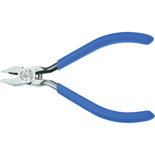 Klein Tools D230-4C Diagonal-Cutting Pliers, Midget, Nickel Ribbon Wire Cutter, 4-1/4" L