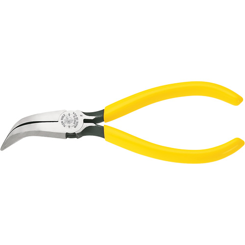 Klein Tools D302-6 Curved Long-Nose Pliers, 6-1/4" L