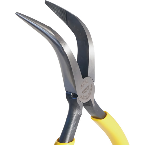 Klein Tools D302-6 Curved Long-Nose Pliers, 6-1/4" L